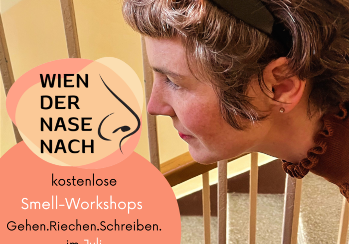 Flyer des Projekt "Wien der Nase nach"